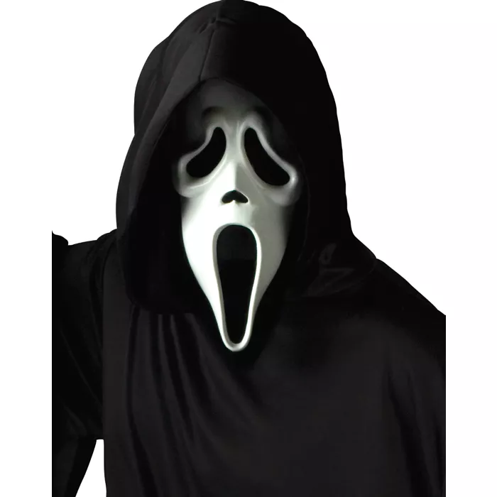 Glow in the Dark Ghost Face Full Mask
