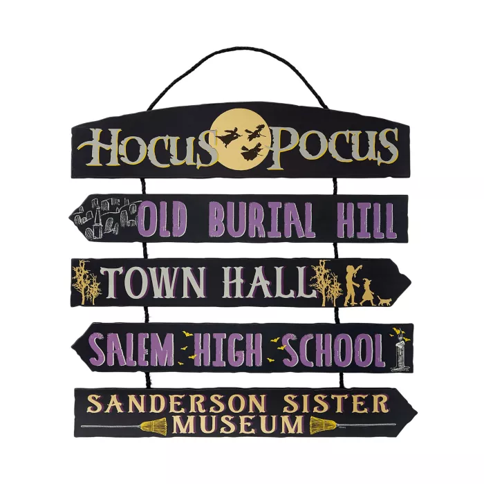 Hocus Pocus Ladder Sign - Disney